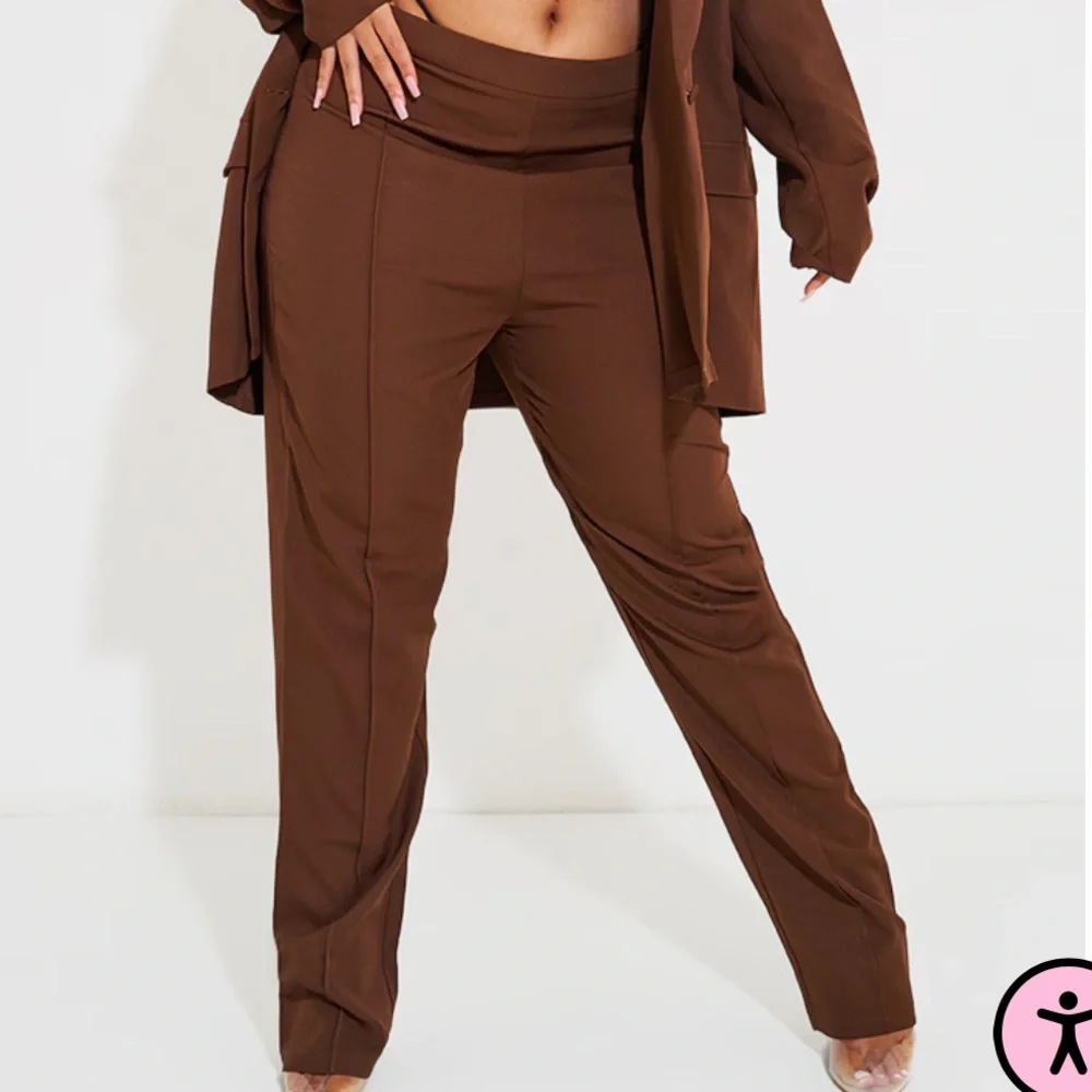 Brown Suit pants - Picture 2 of 2